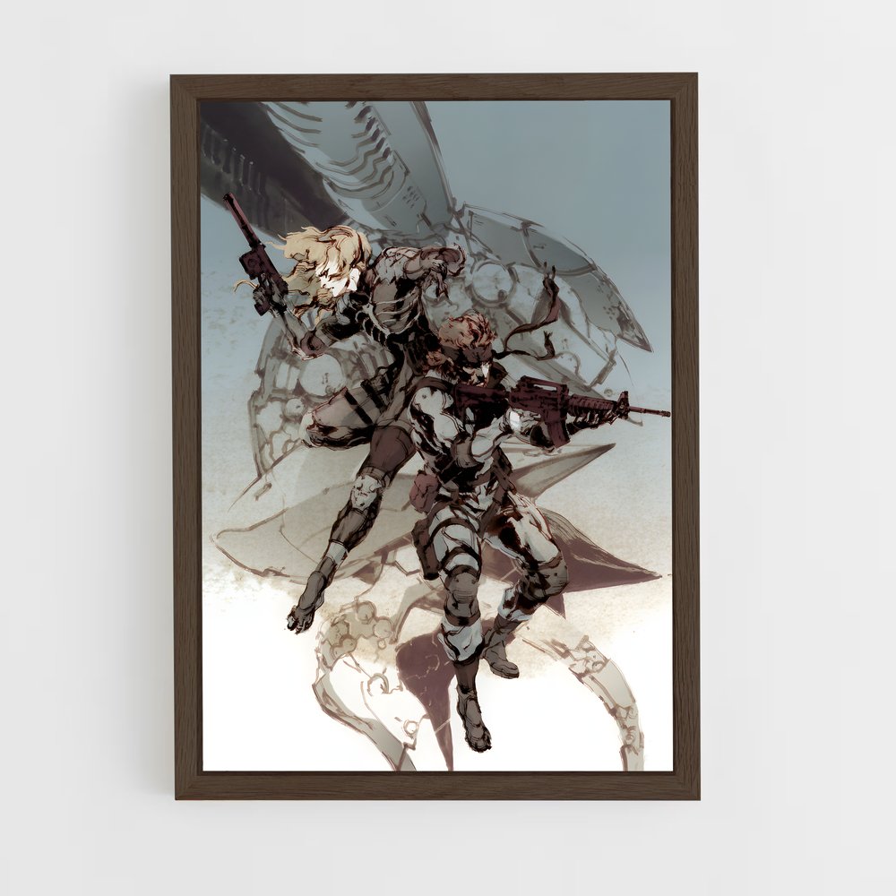 Poster Metal gear – affiche Metal gear solid (vue 5)